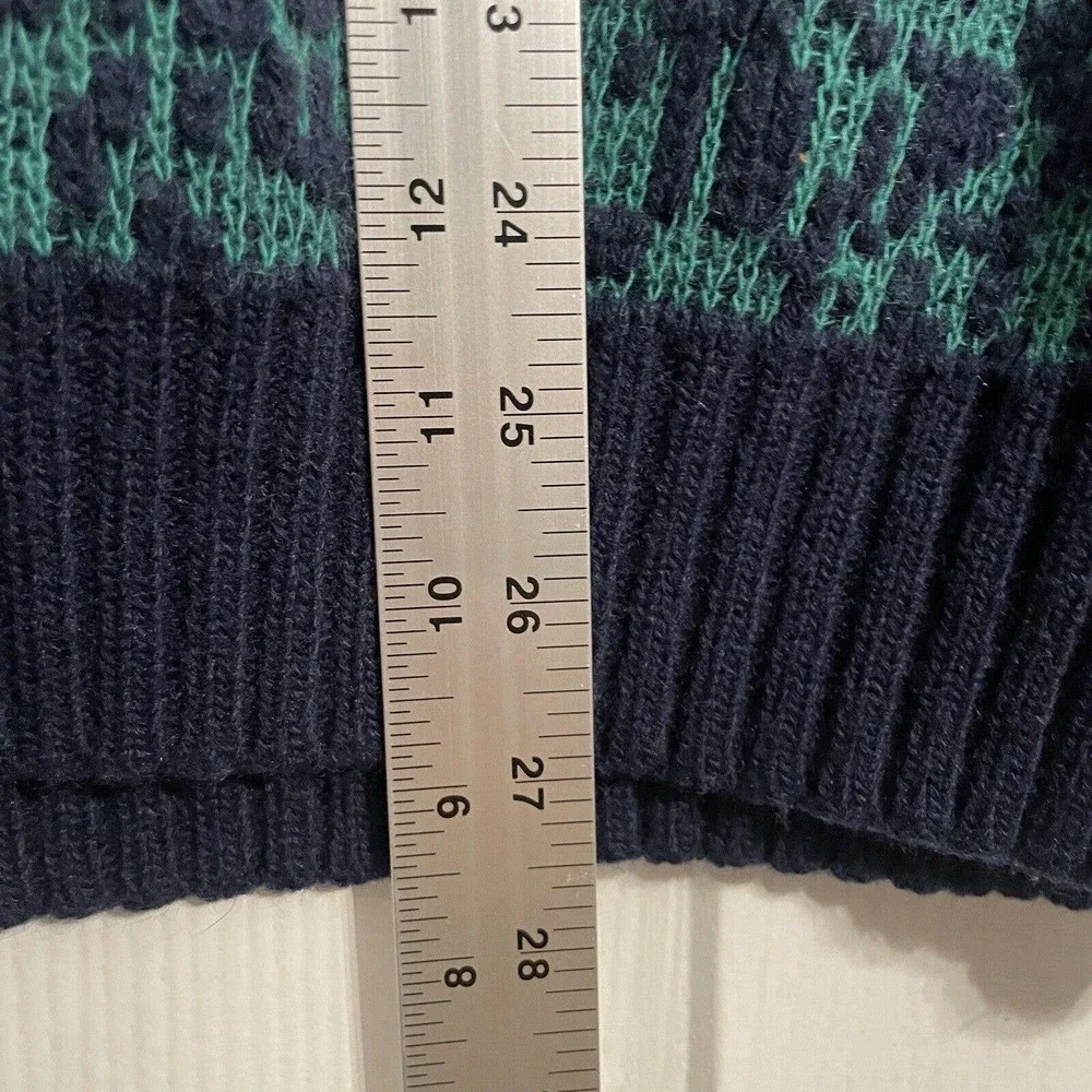 Vintage Grandpa Sweater‎ Adult L Sweater Cosby Style Preppy Casual Black